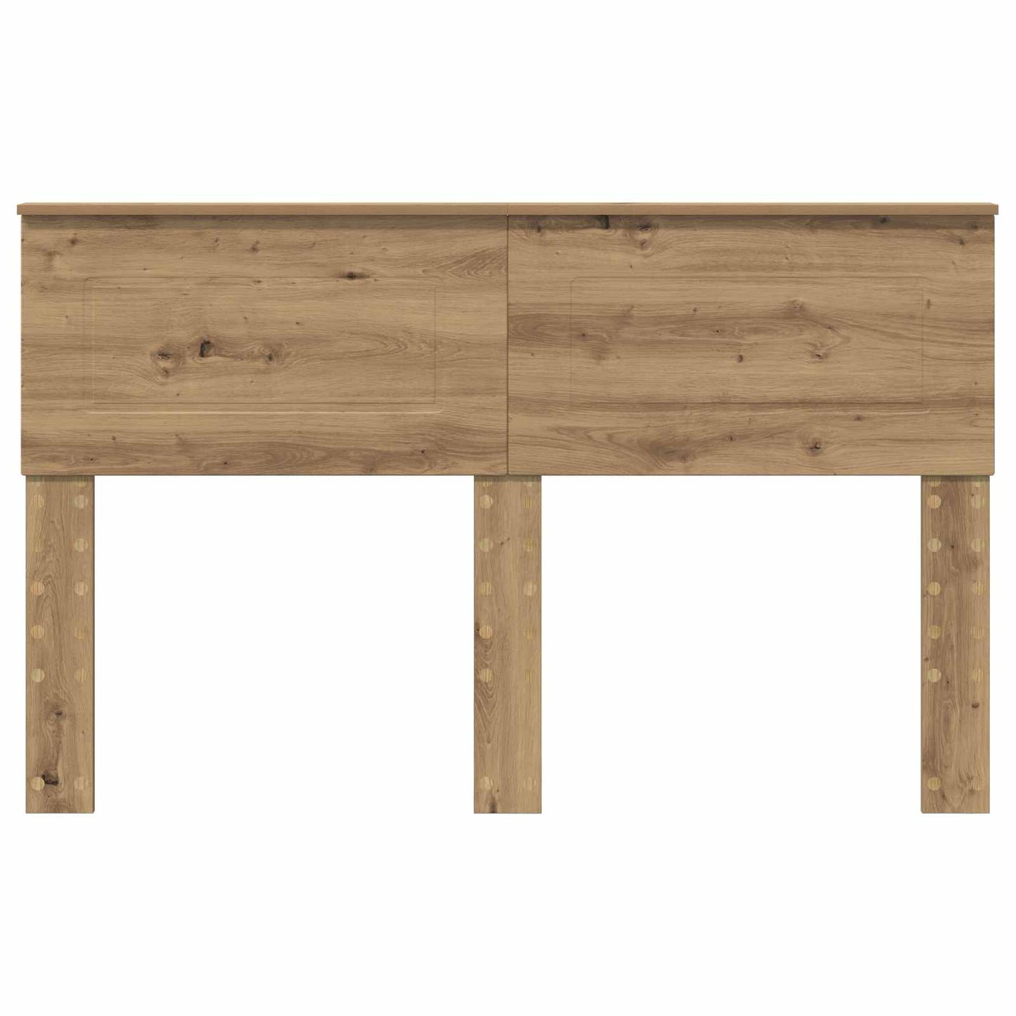 vidaXL Kopfteil Artisan-Eiche 160 cm Holzwerkstoff