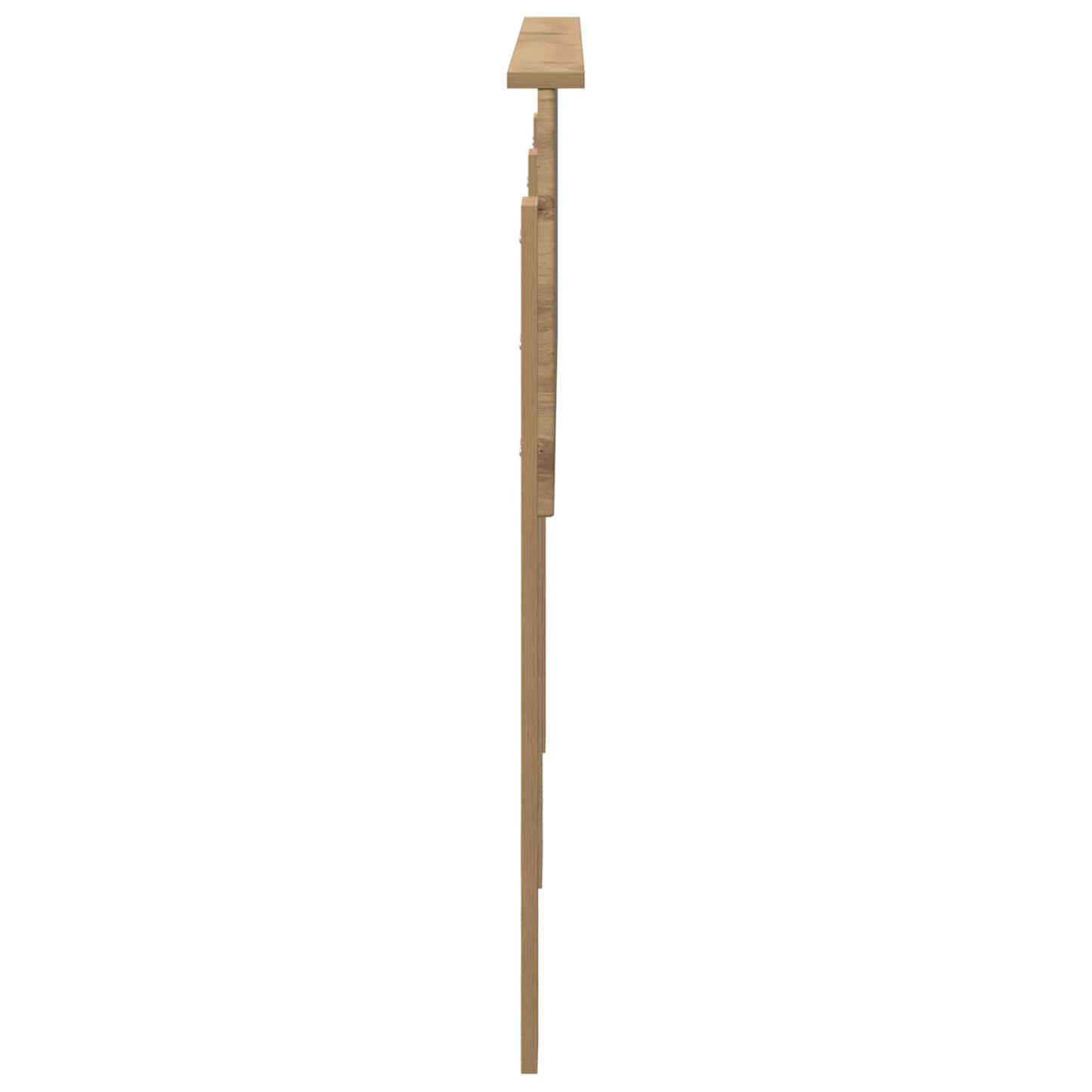 vidaXL Kopfteil Artisan-Eiche 160 cm Holzwerkstoff