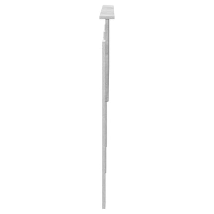 vidaXL Kopfteil Beton Grau 150 cm Holzwerkstoff
