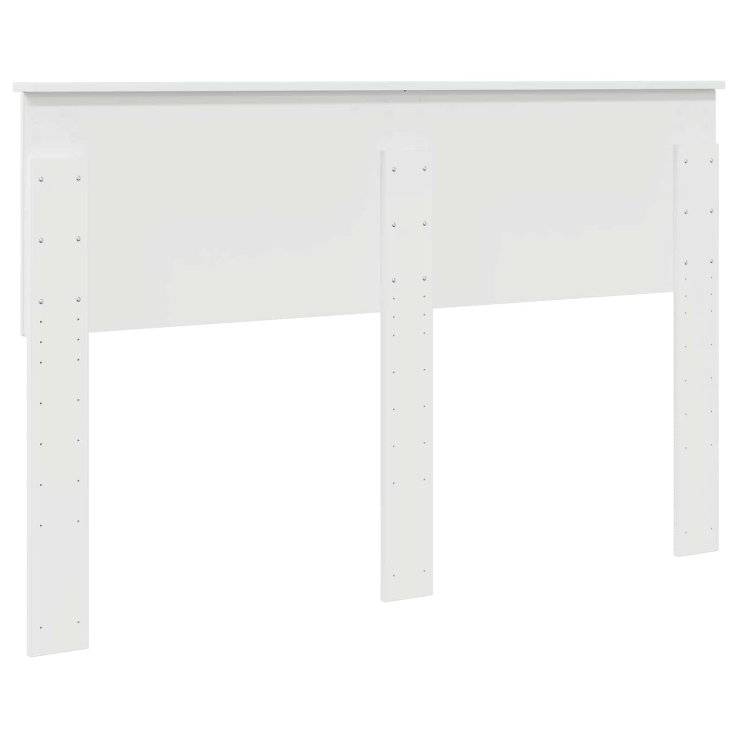 vidaXL Tête de lit Blanc brillant 150 cm Bois d'ingénierie