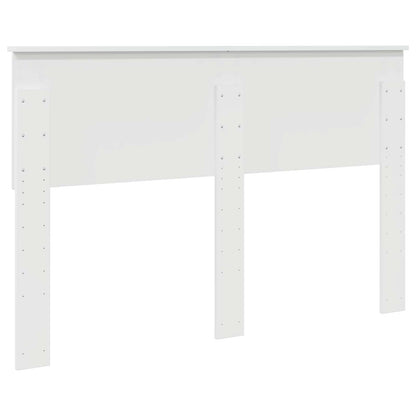 vidaXL Tête de lit Blanc brillant 150 cm Bois d'ingénierie