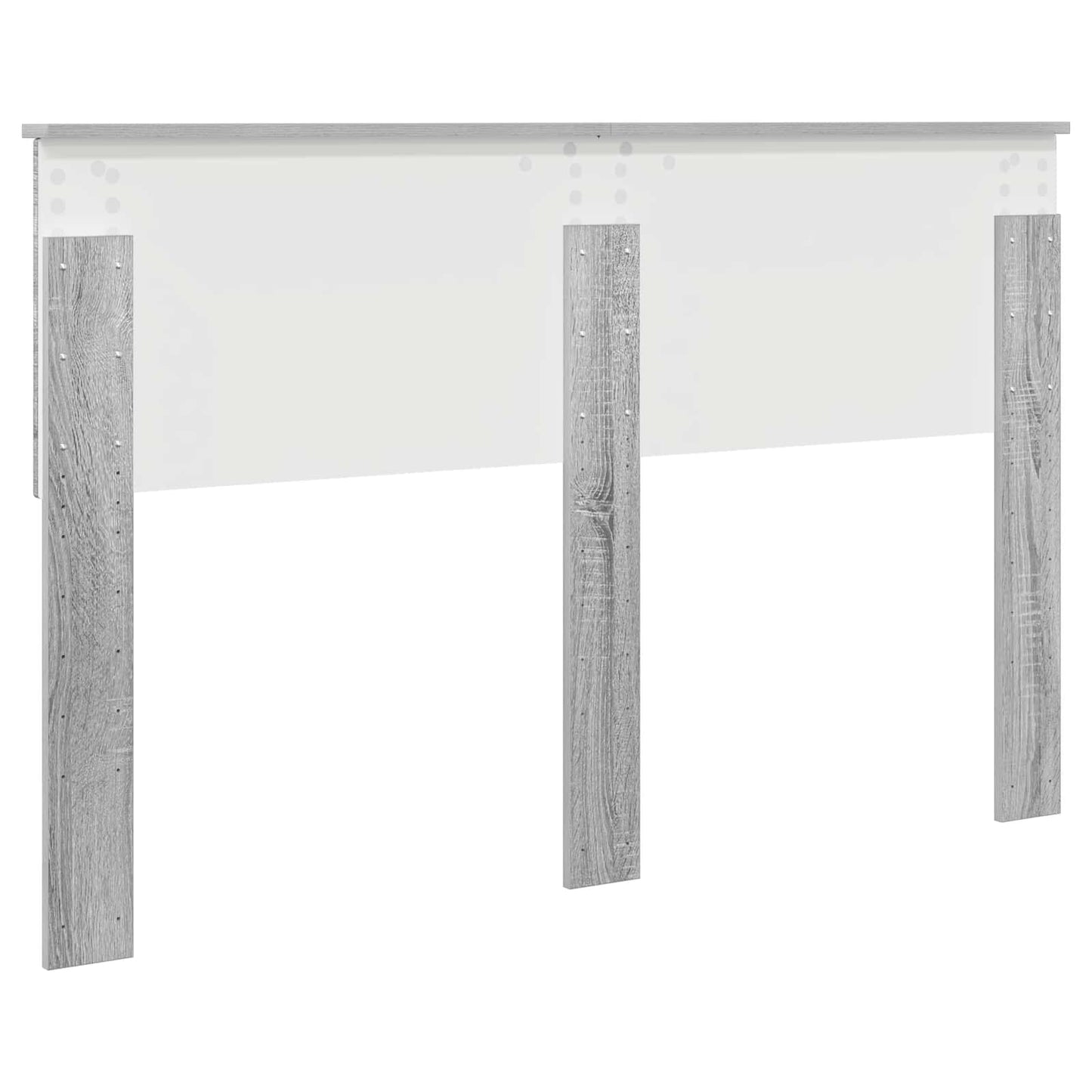 vidaXL Kopfteil Graues Sonoma 150 cm Holzwerkstoff