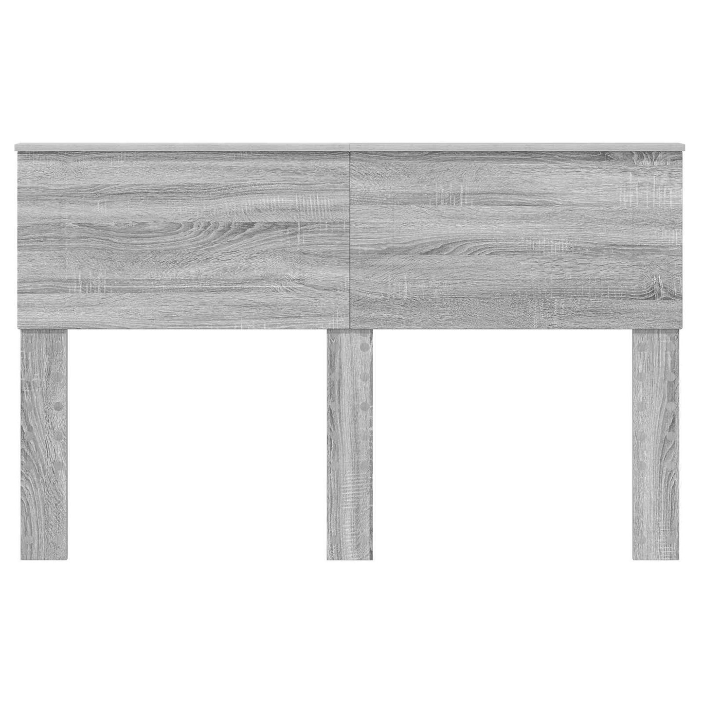 vidaXL Kopfteil Graues Sonoma 150 cm Holzwerkstoff