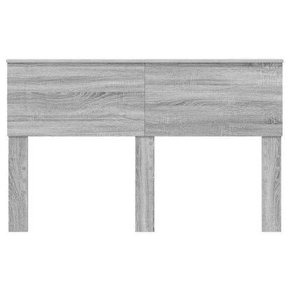 vidaXL Kopfteil Graues Sonoma 150 cm Holzwerkstoff