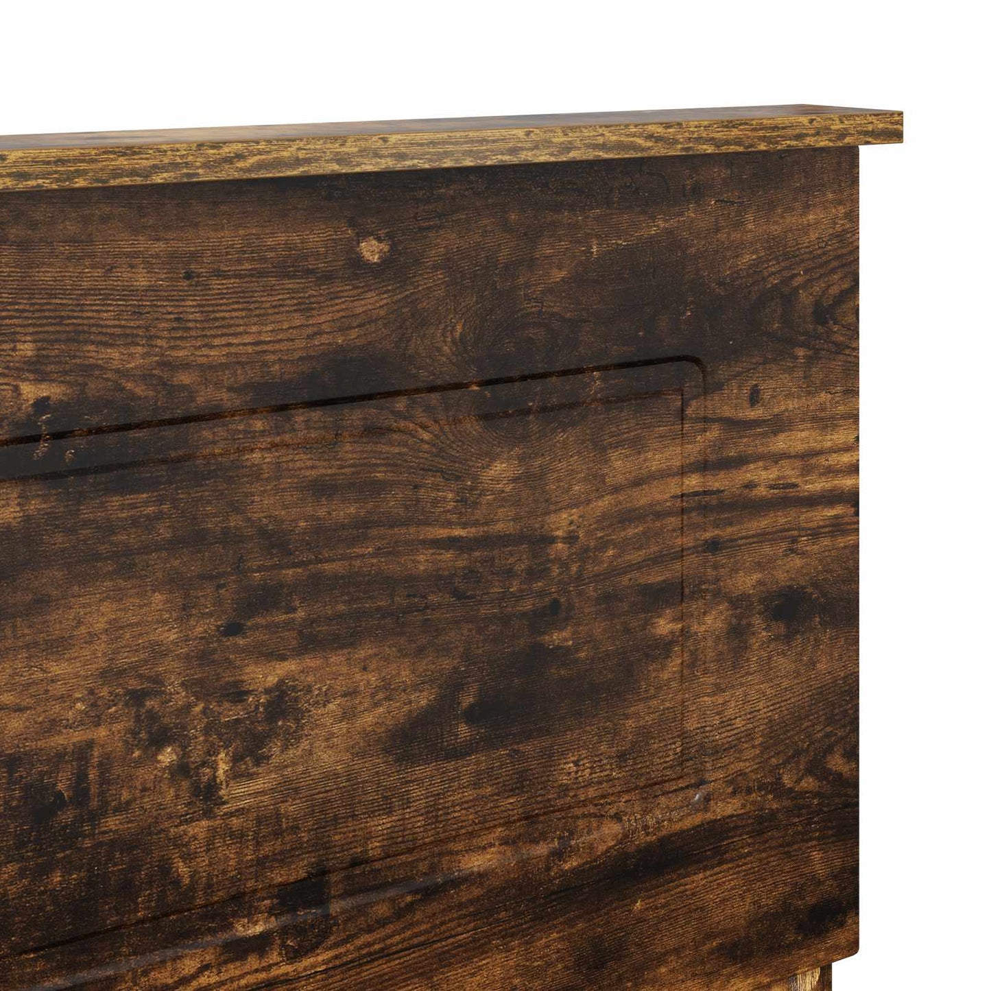vidaXL Kopfteil Geräucherte Eiche 140 cm Holzwerkstoff