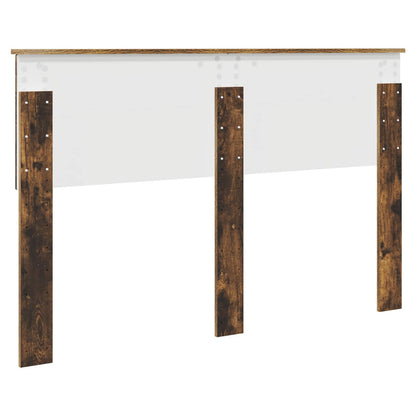vidaXL Kopfteil Geräucherte Eiche 140 cm Holzwerkstoff