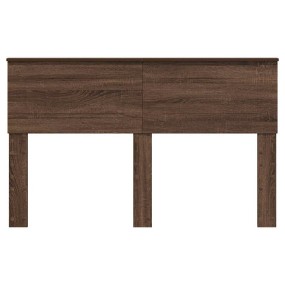 Kopfteil Braun Eichen-Optik 140 cm Holzwerkstoff