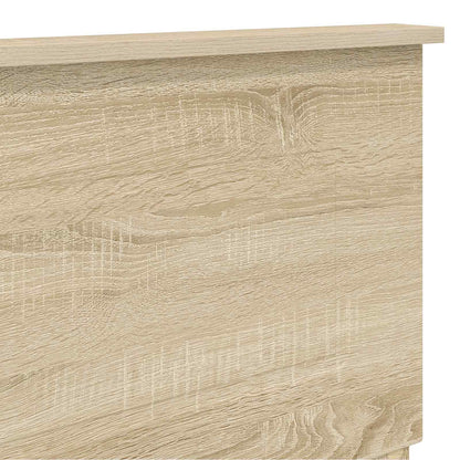 vidaXL Kopfteil Sonoma-Eiche 135 cm Holzwerkstoff