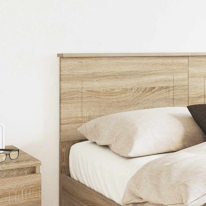 vidaXL Kopfteil Sonoma-Eiche 135 cm Holzwerkstoff