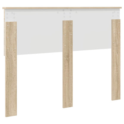 vidaXL Kopfteil Sonoma-Eiche 135 cm Holzwerkstoff