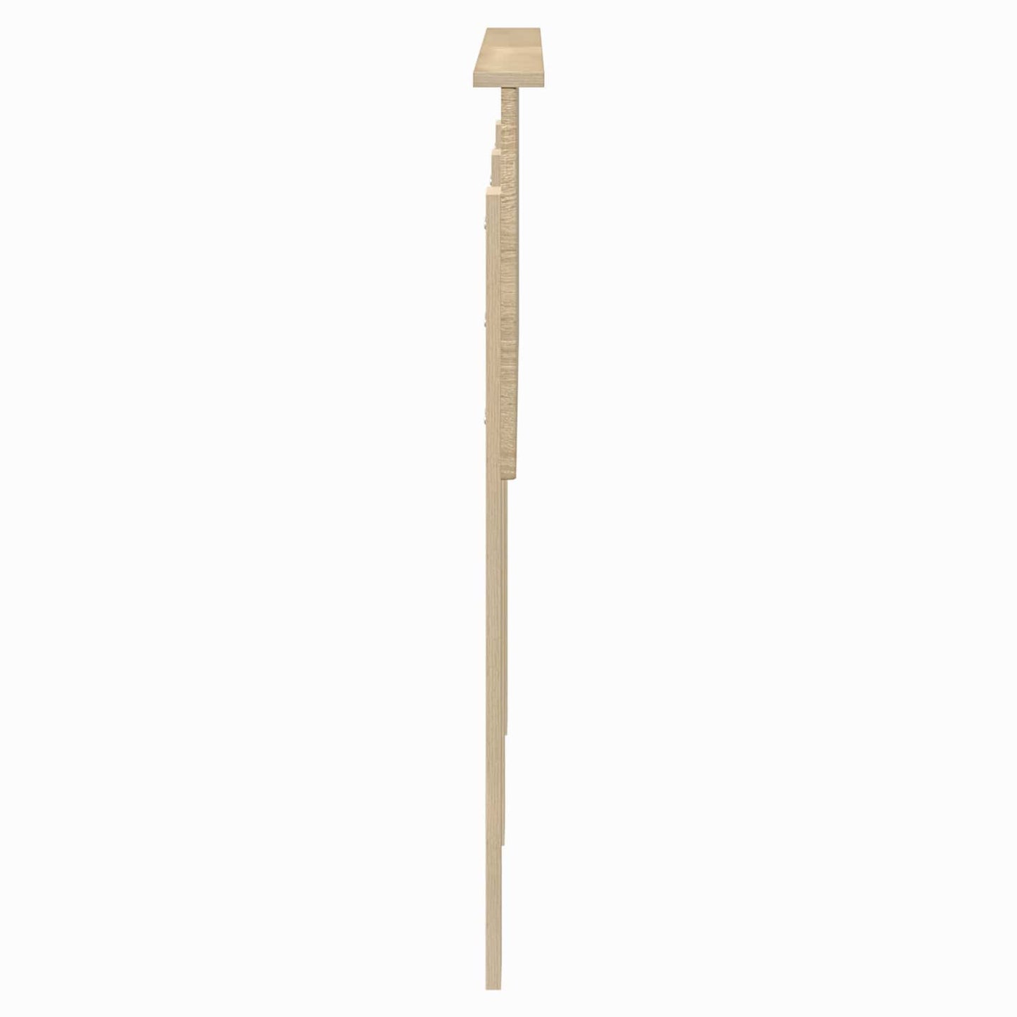 vidaXL Kopfteil Sonoma-Eiche 135 cm Holzwerkstoff