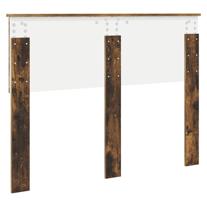 vidaXL Kopfteil Geräucherte Eiche 135 cm Holzwerkstoff