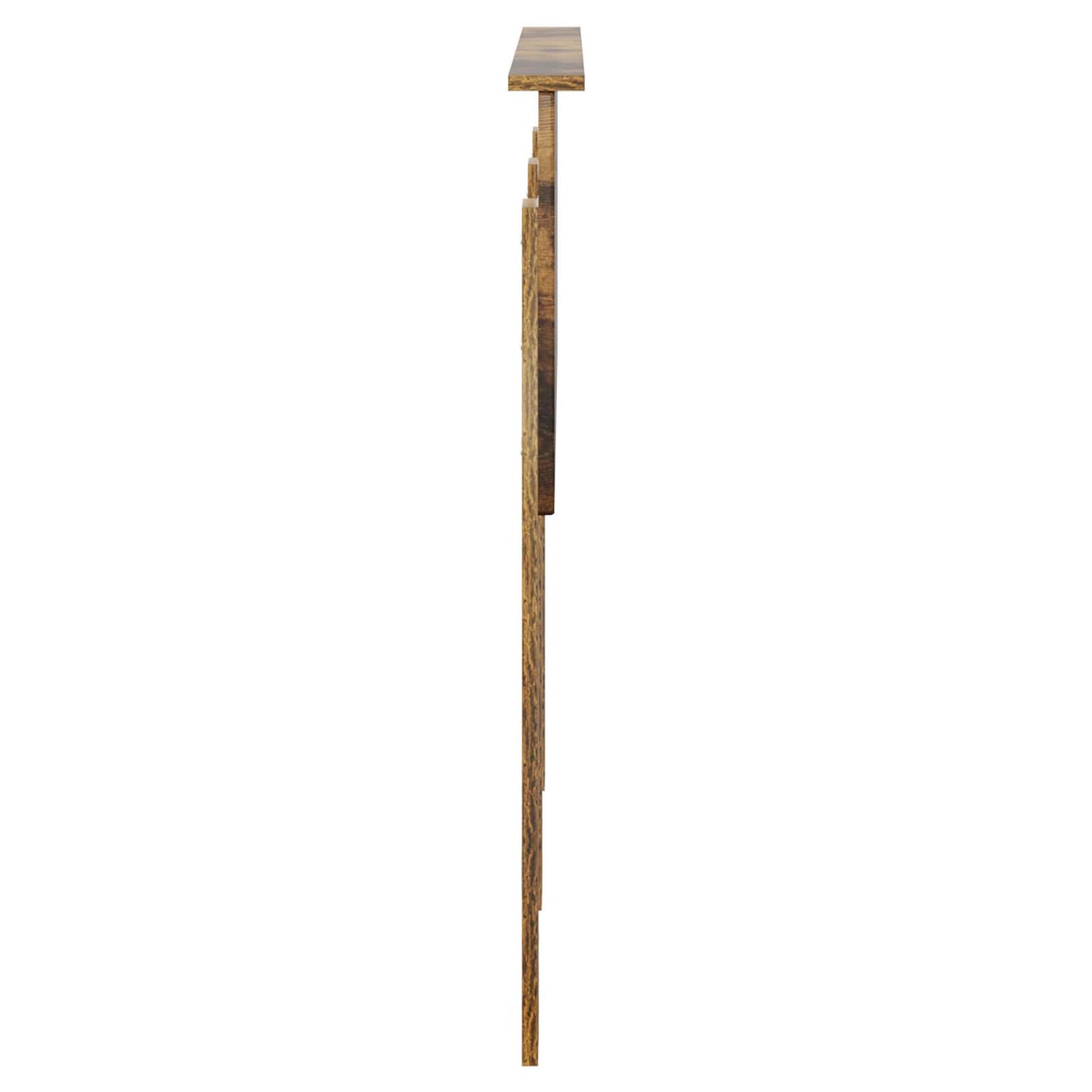vidaXL Kopfteil Geräucherte Eiche 135 cm Holzwerkstoff