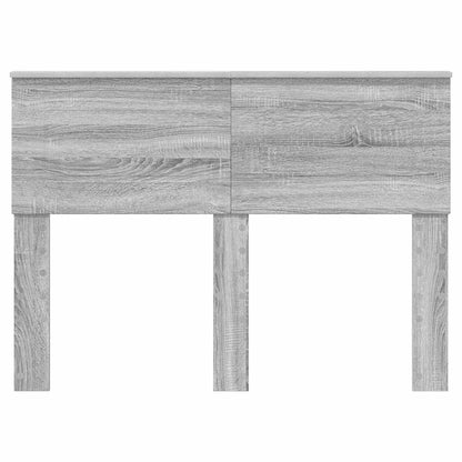 Kopfteil Graues Sonoma 135 cm Holzwerkstoff