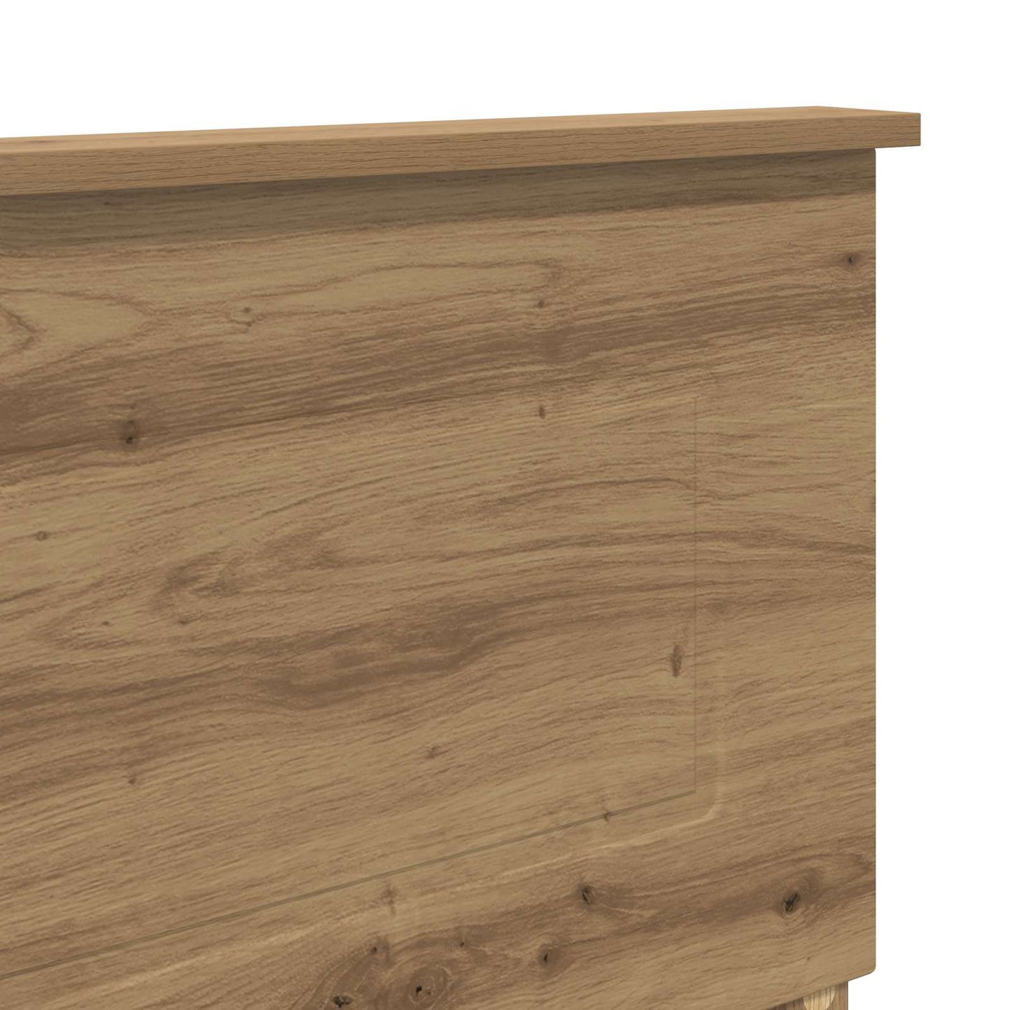 vidaXL Kopfteil Artisan-Eiche 135 cm Holzwerkstoff