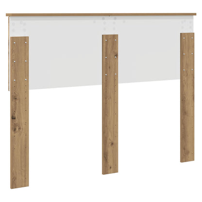 vidaXL Kopfteil Artisan-Eiche 135 cm Holzwerkstoff