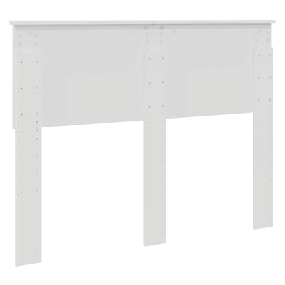 Kopfteil Weiß 120 cm Holzwerkstoff