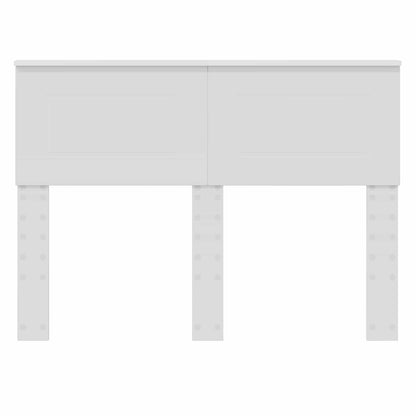Kopfteil Weiß 120 cm Holzwerkstoff