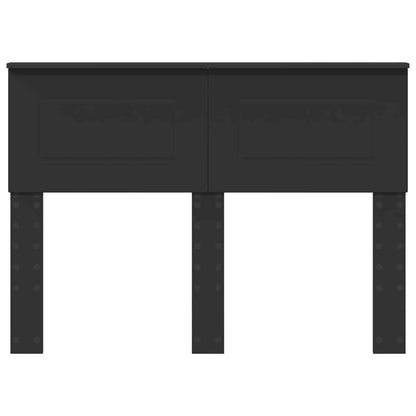 vidaXL Tête de lit Chêne noir 120 cm Bois d'ingénierie