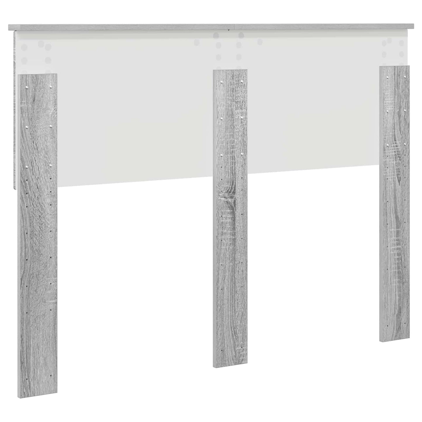 vidaXL Kopfteil Graues Sonoma 120 cm Holzwerkstoff