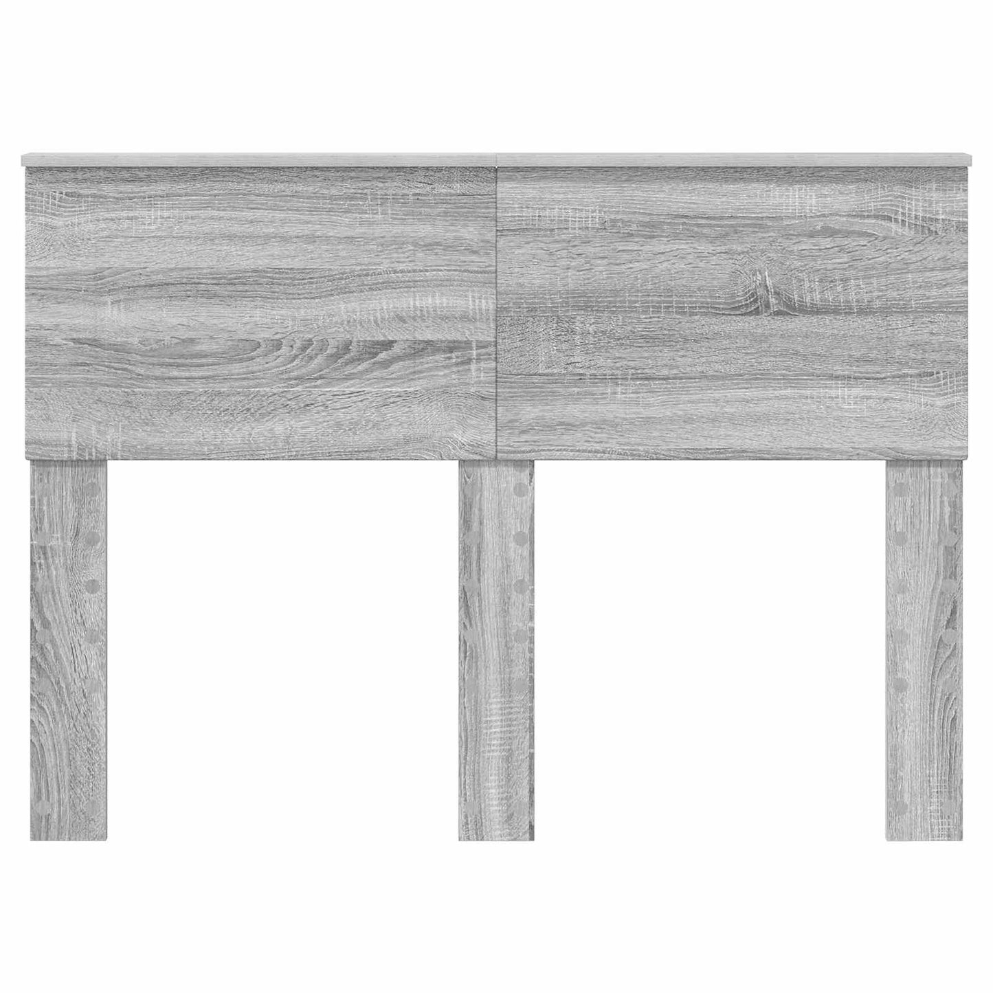 vidaXL Kopfteil Graues Sonoma 120 cm Holzwerkstoff