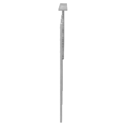 vidaXL Kopfteil Graues Sonoma 120 cm Holzwerkstoff