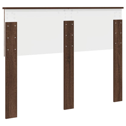 vidaXL Kopfteil Braun Eichen-Optik 120 cm Holzwerkstoff