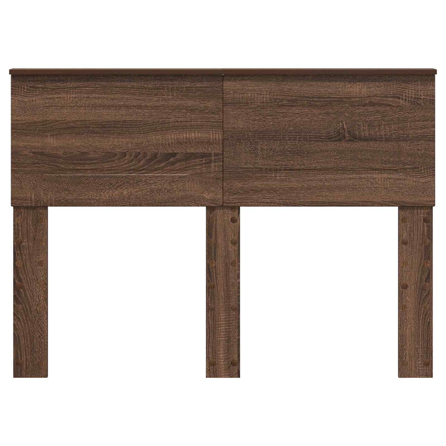 vidaXL Kopfteil Braun Eichen-Optik 120 cm Holzwerkstoff