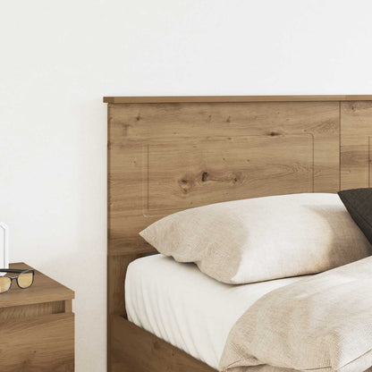 vidaXL Tête de lit Chêne artisanal 120 cm Bois d'ingénierie