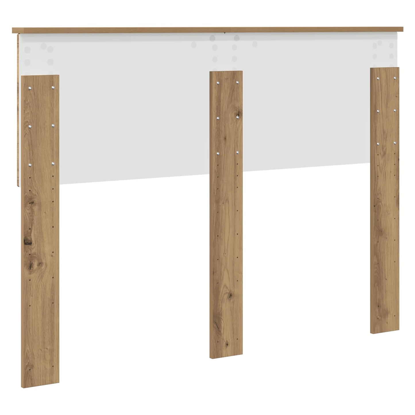 vidaXL Tête de lit Chêne artisanal 120 cm Bois d'ingénierie