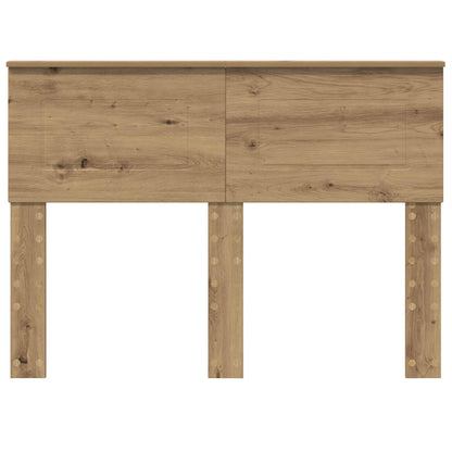 vidaXL Tête de lit Chêne artisanal 120 cm Bois d'ingénierie