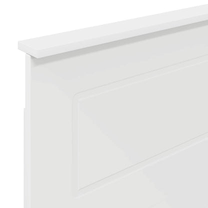 vidaXL Kopfteil Weiß 100 cm Holzwerkstoff