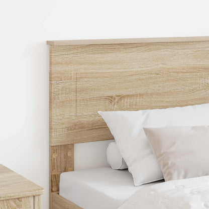 Kopfteil Sonoma-Eiche 100 cm Holzwerkstoff