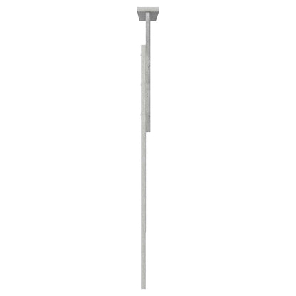vidaXL Tête de lit Gris béton 100 cm Bois d'ingénierie
