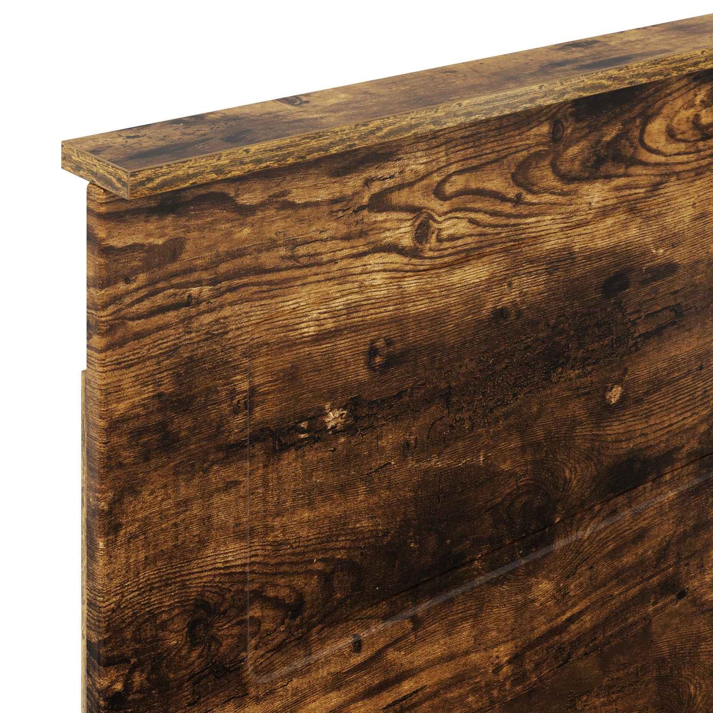 vidaXL Kopfteil Geräucherte Eiche 100 cm Holzwerkstoff