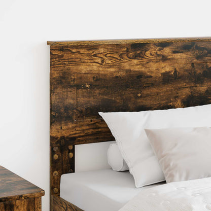 vidaXL Kopfteil Geräucherte Eiche 100 cm Holzwerkstoff