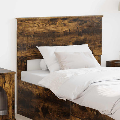vidaXL Kopfteil Geräucherte Eiche 100 cm Holzwerkstoff