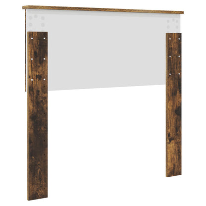 vidaXL Kopfteil Geräucherte Eiche 100 cm Holzwerkstoff