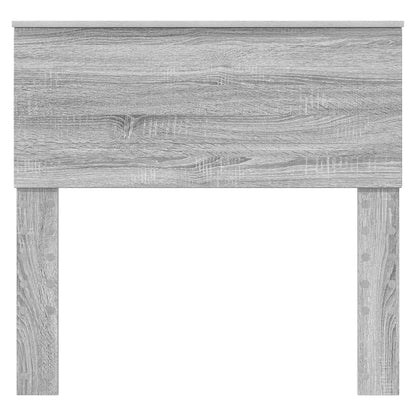 Kopfteil Graues Sonoma 100 cm Holzwerkstoff