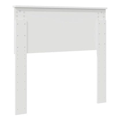 vidaXL Kopfteil Weiß 90 cm Holzwerkstoff