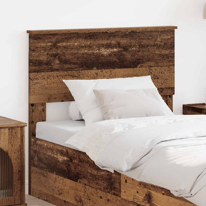 vidaXL Kopfteil Altholz 90 cm Holzwerkstoff