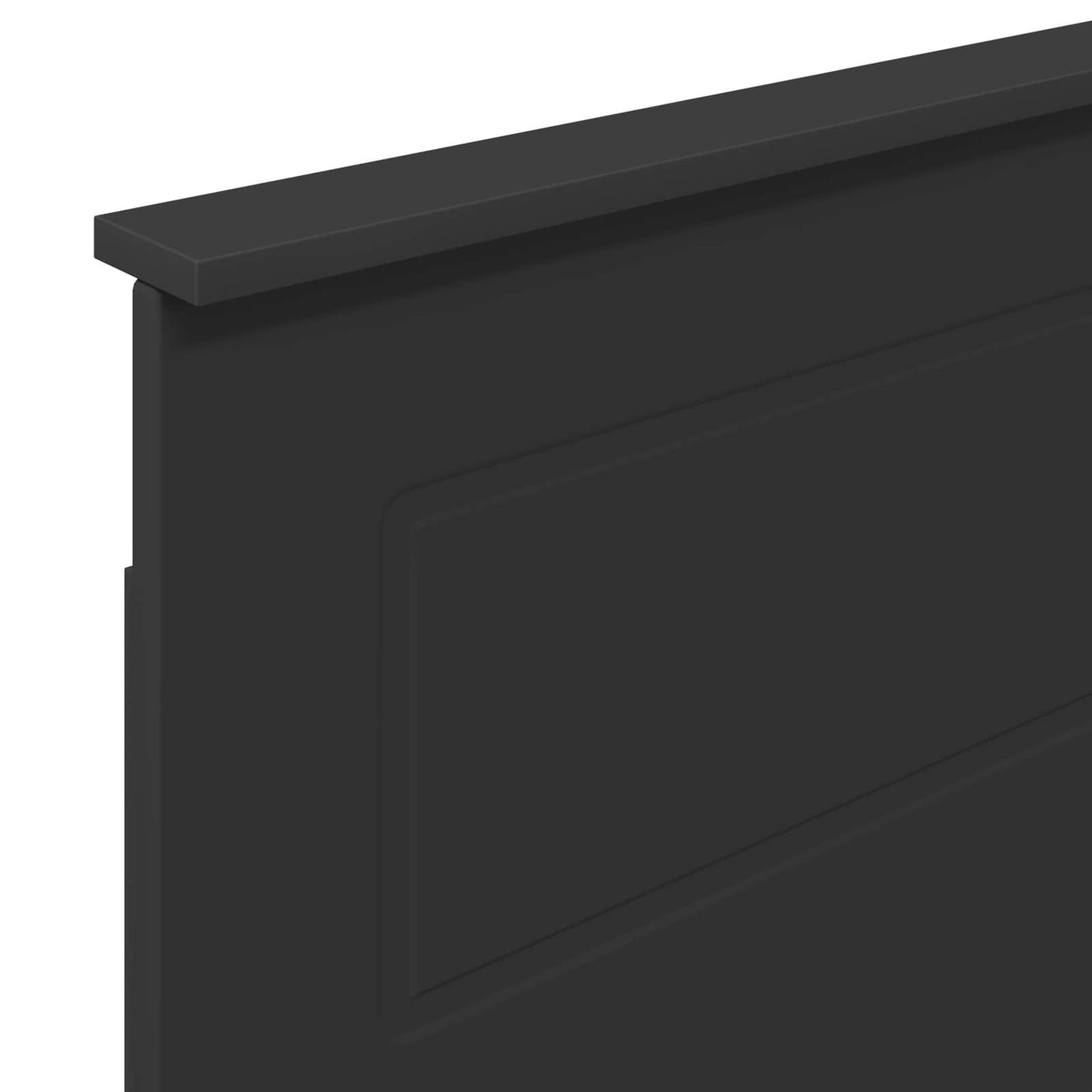 vidaXL Kopfteil Schwarz Eichen-Optik 80 cm Holzwerkstoff
