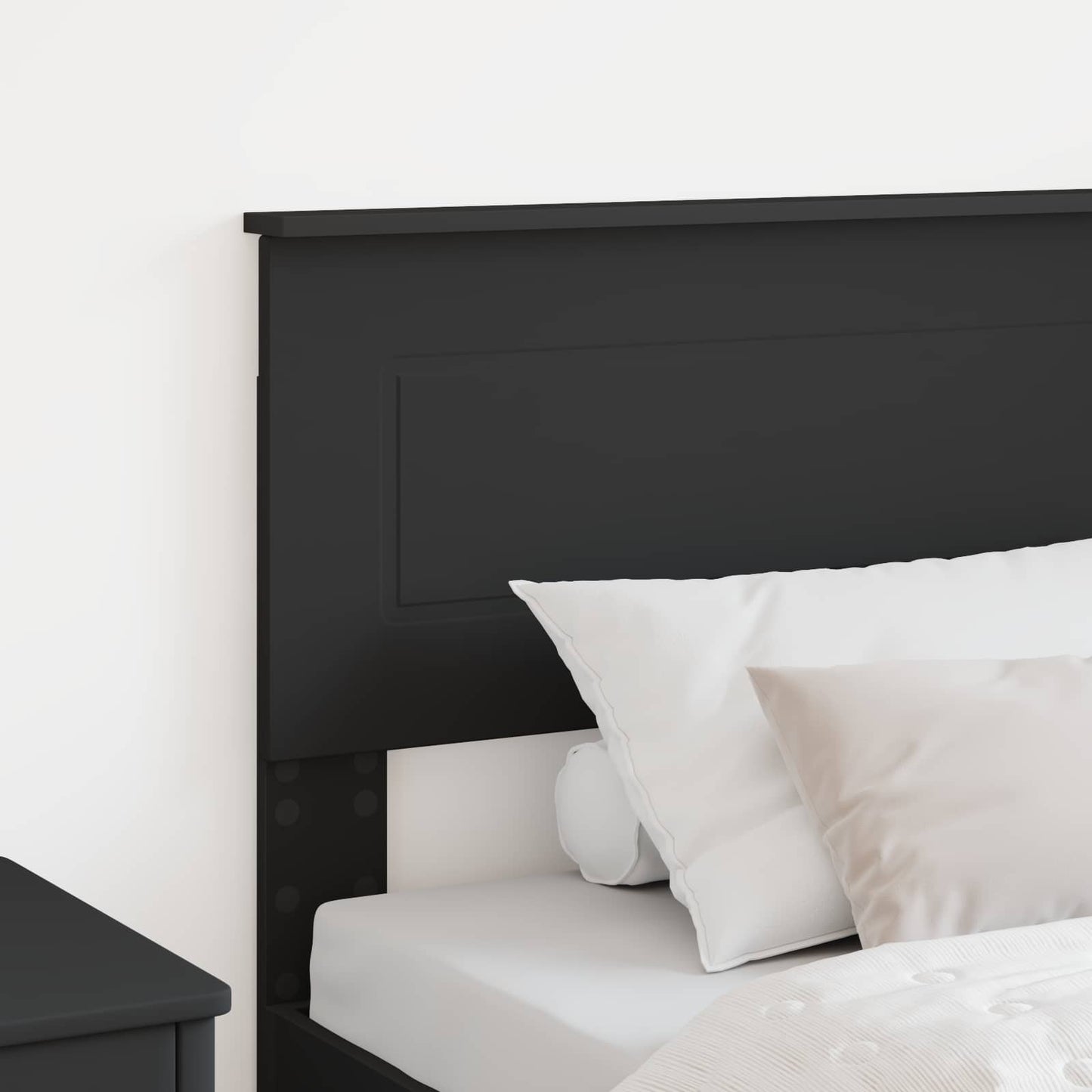 vidaXL Kopfteil Schwarz Eichen-Optik 80 cm Holzwerkstoff