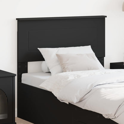 vidaXL Kopfteil Schwarz Eichen-Optik 80 cm Holzwerkstoff