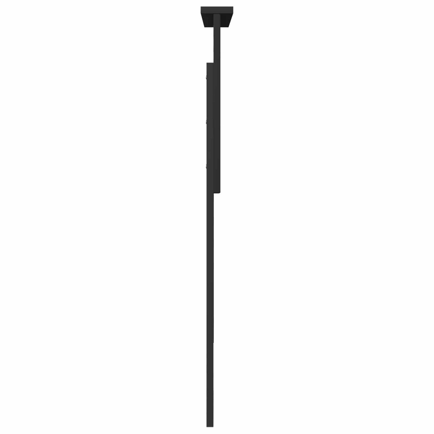 vidaXL Kopfteil Schwarz Eichen-Optik 80 cm Holzwerkstoff