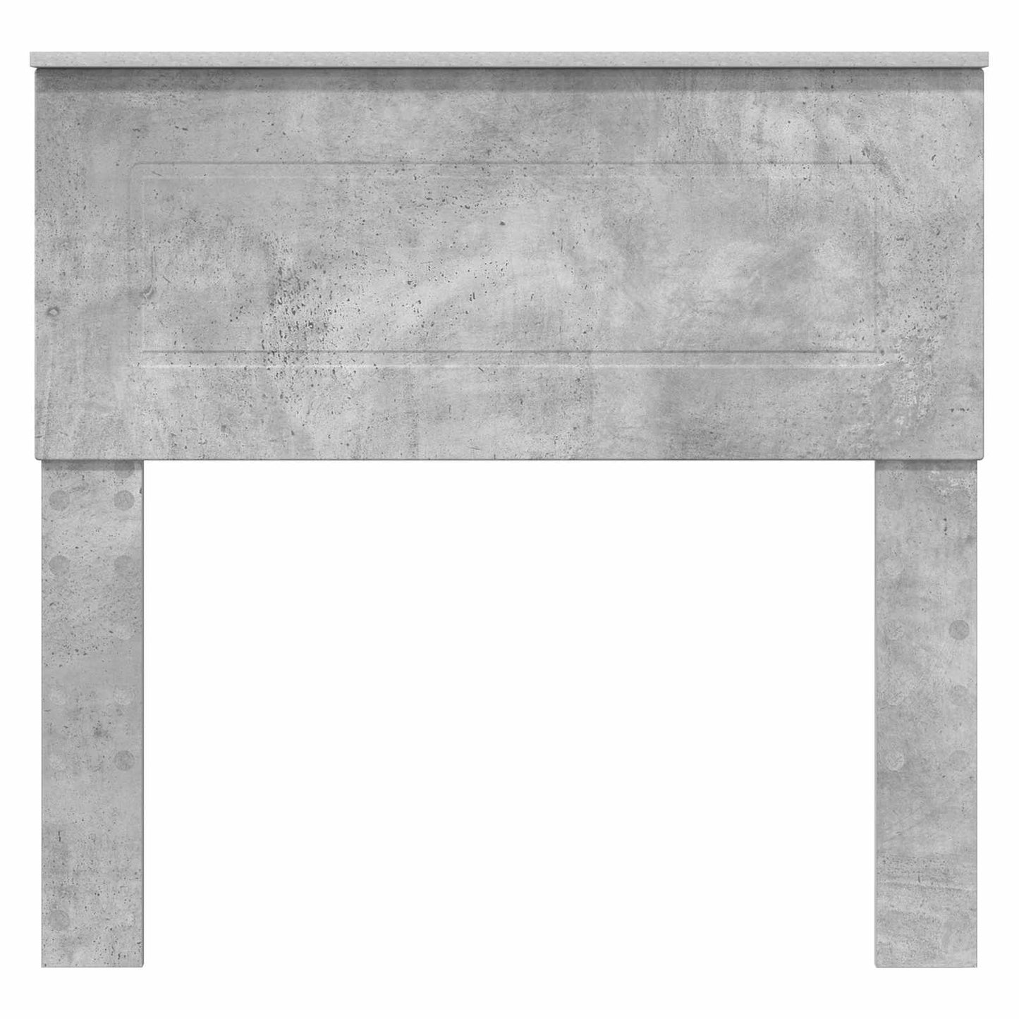 vidaXL Kopfteil Beton Grau 80 cm Holzwerkstoff