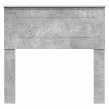 vidaXL Kopfteil Beton Grau 80 cm Holzwerkstoff
