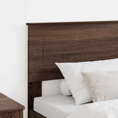 vidaXL Kopfteil Braun Eichen-Optik 80 cm Holzwerkstoff