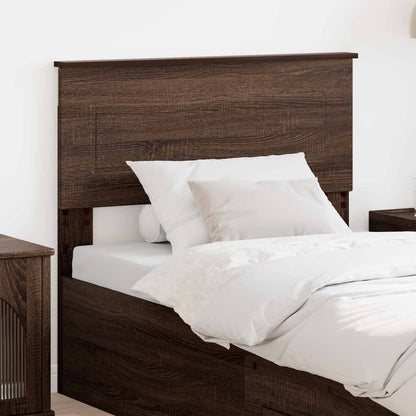 vidaXL Kopfteil Braun Eichen-Optik 80 cm Holzwerkstoff