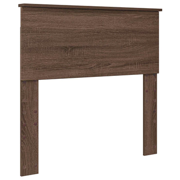 vidaXL Kopfteil Braun Eichen-Optik 80 cm Holzwerkstoff